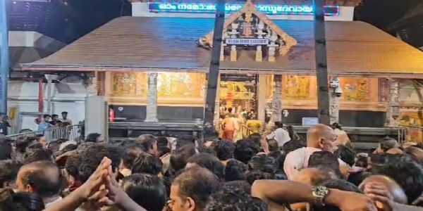 Heavy rush at Guruvayur temple on Vishu; elaborate arrangments in place