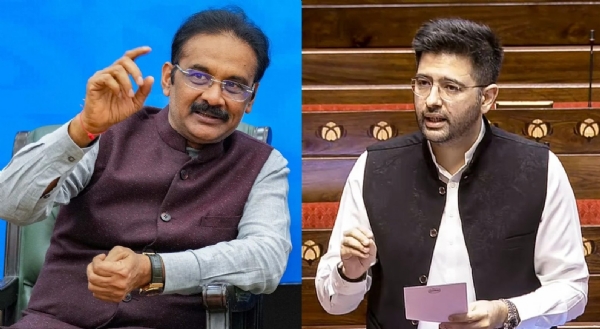 Ashok Mittal and Raghav Chadha.