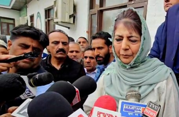 Centre Must Win People’s Hearts If It Wants Real Peace In J&K: Mehbooba Mufti