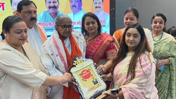 Chief guest, Secondary Education Minister Gulab Devi at the event