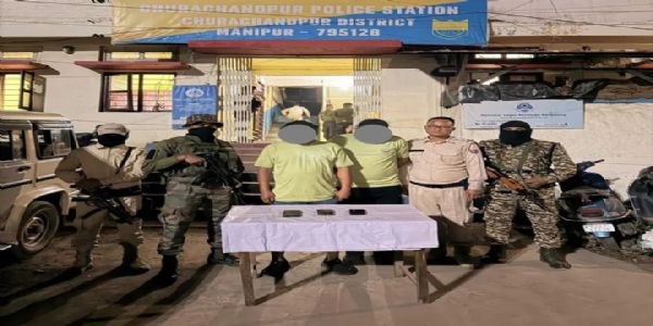 Two Arrested in Churachandpur Firing Incident on Security Forces