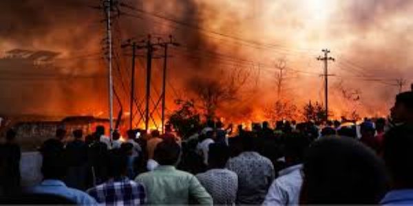 Post devastating Lucknow inferno, 2 toddlers killed, residents mourn their losses with focus on survival