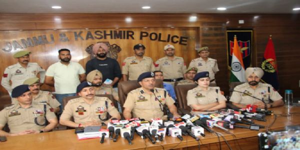 Cross-Border Narcotics Network Busted In Jammu; Most-Wanted Drug Lord Arrested