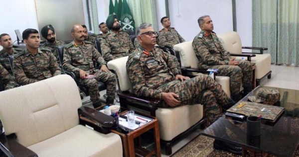 GOC White Knight Corps reviews troops’ readiness