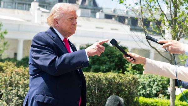 US President Donald Trump