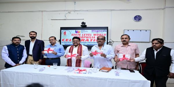World Hemophilia Day Observed in Bhubaneswar; Advanced Treatment Facilities Introduced in Odisha