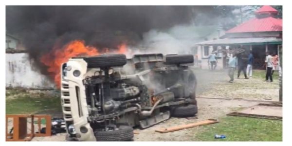 Arson at Runikhata Forest Range Office in Chirang Sparks Tension