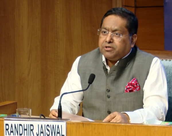 MEA Spokesperson Randhir Jaiswal