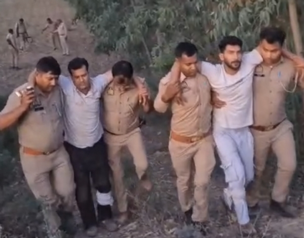 2 cow slaughter accused shot