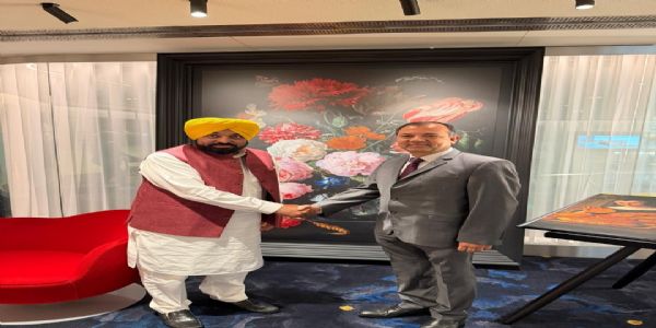 CM Bhagwant Singh Mann embarks on Netherlands visit to attract global investments