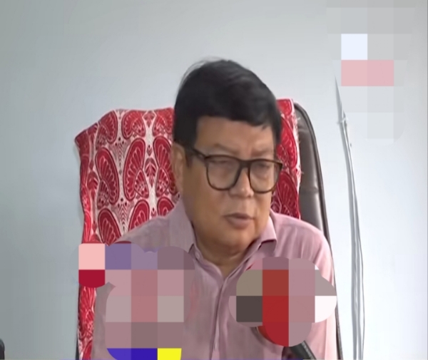 Leader of the Opposition in the Assam Legislative Assembly, Debabrata Saikia, on Sunday talking to media persons.