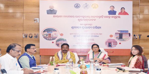 Odisha Deputy CM Inaugurates 1,889 Anganwadi Centres Across 30 Districts
