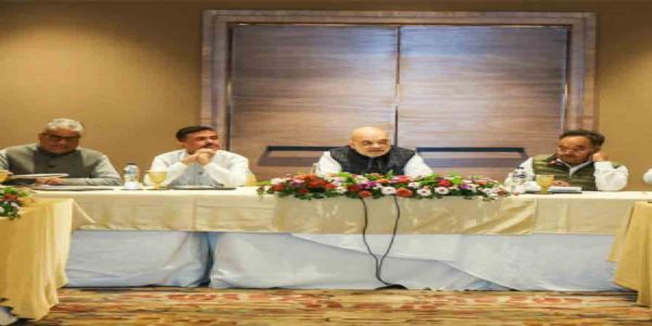 Amit Shah Arrives in Kolkata, To Attend Suvendu Adhikari’s Nomination Filing