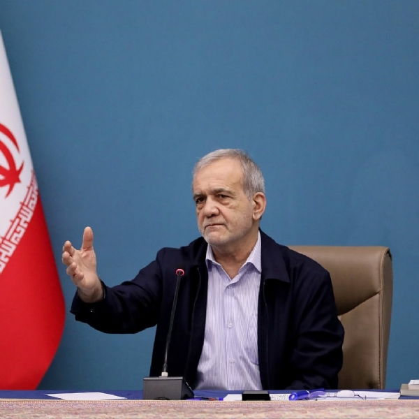 Iranian President Masoud Pezeshkian
