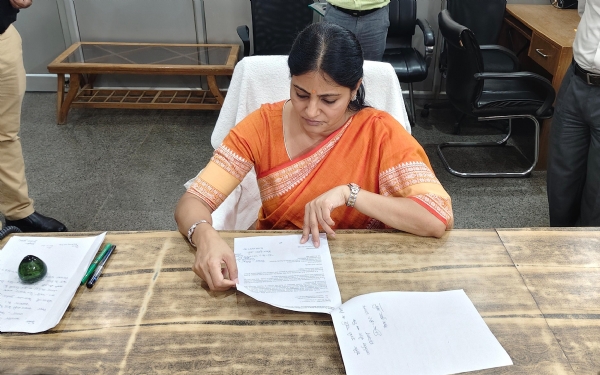 Anupriya Patel at Janata Darshan event