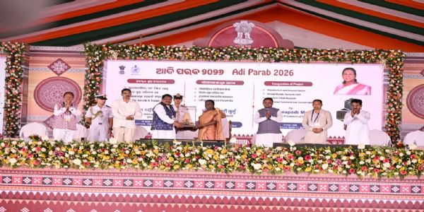 President Droupadi Murmu Inaugurates Key Infrastructure Projects in Rourkela