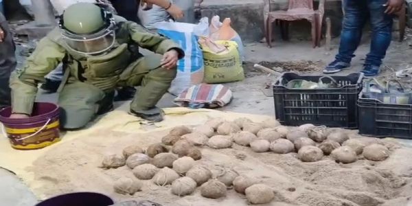 Panic in Bhangar after fresh bomb recovery; political blame game intensifies