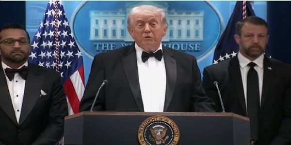 (Update)President Trump Evacuated Following Shooting Incident at White House Correspondents