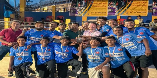 Odisha CM Mohan Majhi Congratulates Senior Men’s Roll Ball Team on Bronze Medal Victory