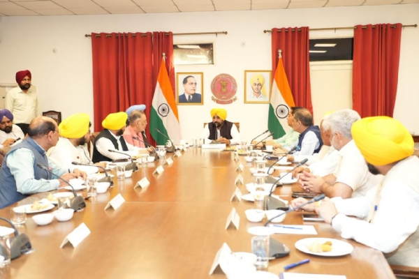 Punjab Cabinet led by the Chief Minister Bhagwant Singh Mann.