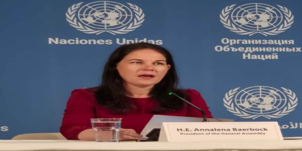 “Peaceful resolution of West Asia crisis is UN’s foremost responsibility”: General Assembly President Annalena Bäerbock