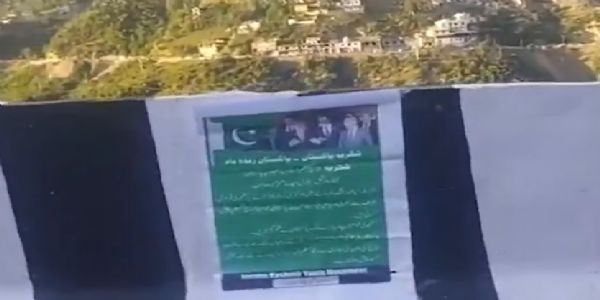 Case Filed After Viral Video Shows Pro-Pakistan Posters In J&K’s Doda