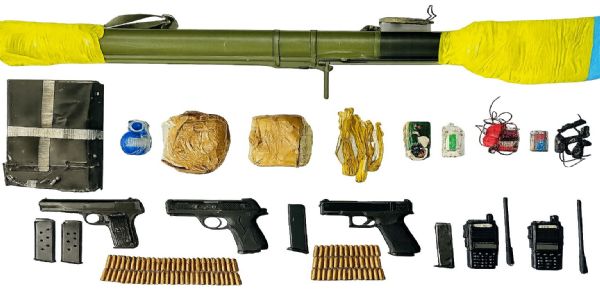 Railway Track Blast case: RPG, RDX and Pistols Recovered from deceased bomber’s Brother’s