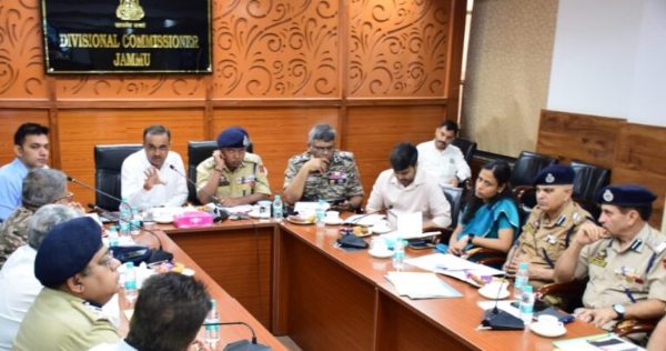 Div Com, IGP Jammu Review Arrangements For SANJAY 2026