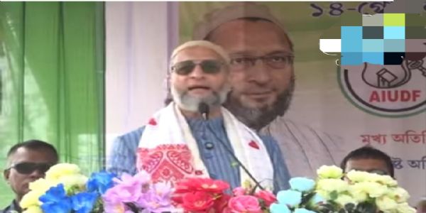 Owaisi Urges ‘Miya’ Community to Back AIUDF, Targets BJP and Congress