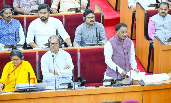 CM   Mohan Majhi in Odisha ASSEMBLY