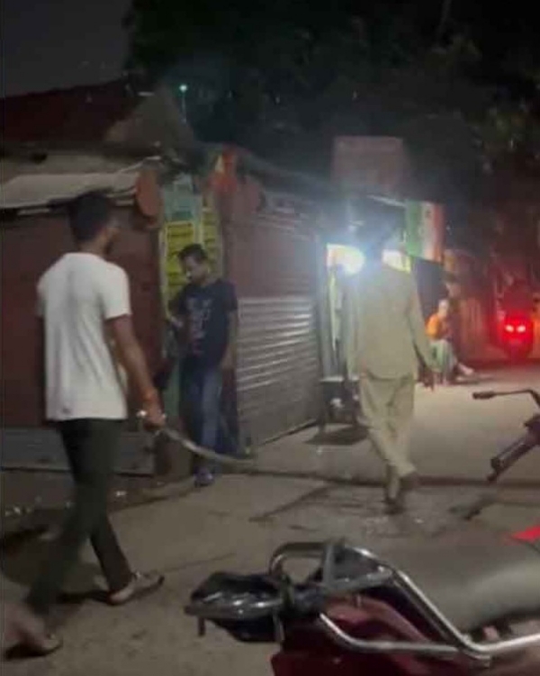 Youth with sword Youth with sword