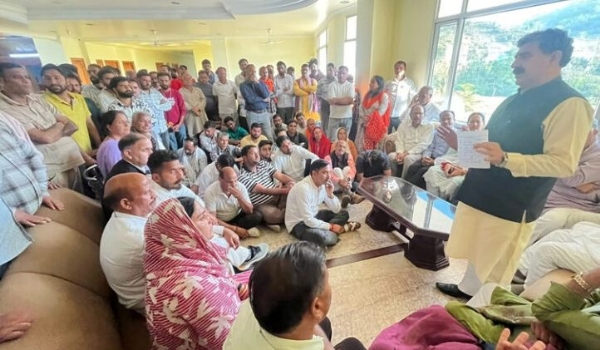 Protest at Shiv Khori for yatra timing extension enters 5th day Protest at Shiv Khori for yatra timing extension enters 5th day