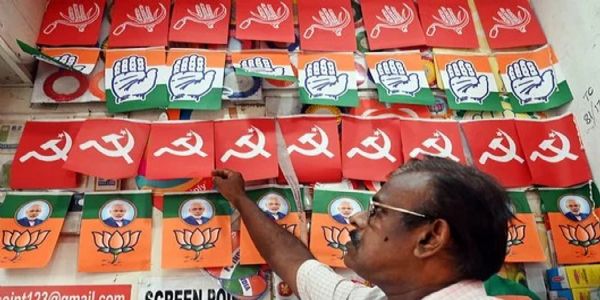 Kerala polls: Public campaign to end today,48-hour dry day period begins this evng