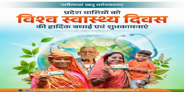 Yogi emphasizes healthy lifestyle as foundation of 