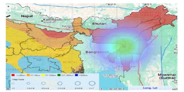 Earthquake Tremors Felt in Assam, No Damage Reported