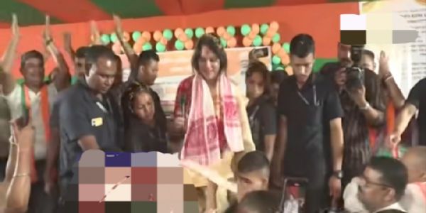 Riniki Bhuyan Sharma Holds Marathon Campaign in Jalukbari Constituency