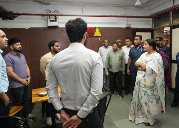 Chief Minister Inspects State GST Office, Warns Against Laxity and Delays Chief Minister Inspects State GST Office, Warns Against Laxity and Delays