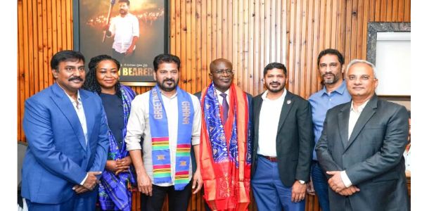 Ghana High Commissioner meets Telangana CM Revanth Reddy
