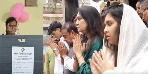 Assam: CM Casts Vote with Family after Kamakhya Puja