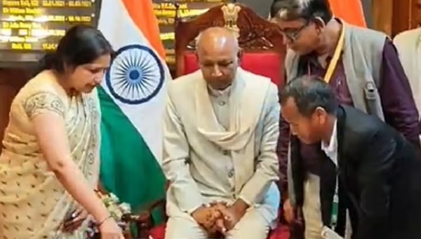 Meghalaya Governor CH Vijayashankar on Friday becamimg the first individual in the state to complete enrolment.