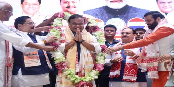 Himanta Biswa Sarma Thanks PM Modi, NDA MLAs After Being Chosen NDA Legislature Party Leader
