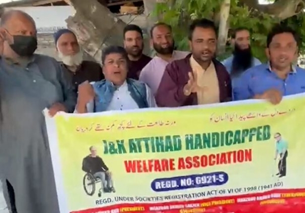 J&K DWA protests, demands fulfilment of promises