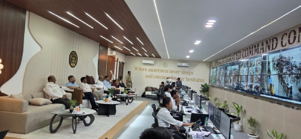 Exam centres monitored from AI integrated control command room