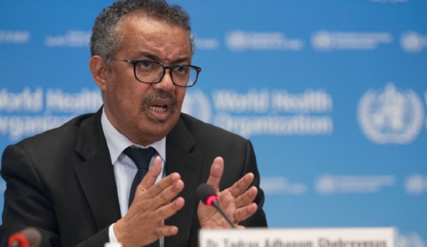 WHO Director-General Tedros Adhanom Ghebreyesus