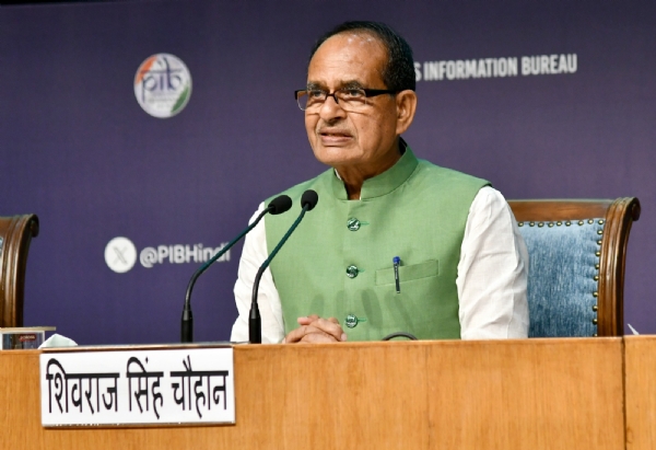 Union Minister for Agriculture & Farmers’ Welfare and Rural Development Shivraj Singh Chouhan
