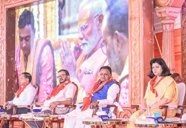 Chief Minister Mohan Charan Majhi at the ‘Somnath Swabhiman Parva’ programm