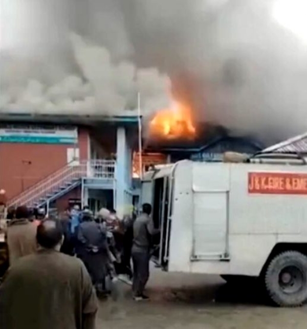 Teenage Boy Dies In Fire In Seminary At J&K’s Anantnag