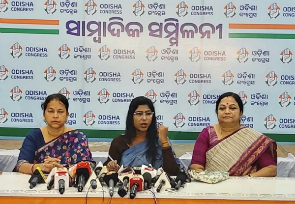 press conference at   Congress Bhavan