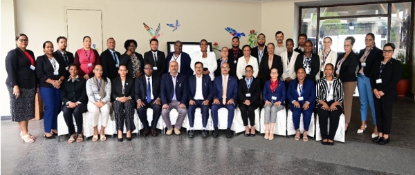 Representatives participating in the capacity‑building programme for civil servants from Seychelles, organised at the National Centre for Good Governance (NCGG) in Mussoorie.