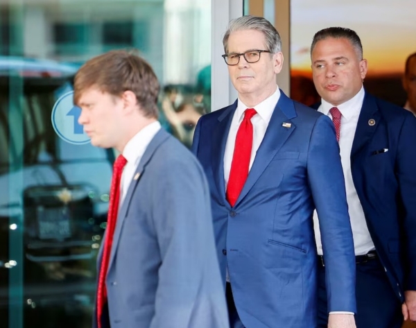 Treasury Secretary Scott Bessent arrives at Incheon International Airport